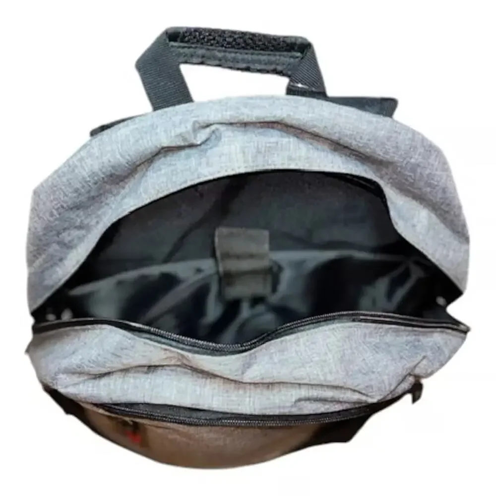 New England Patriots Backpack Officially Licensed FOCO NFL Team Logo Gray Black